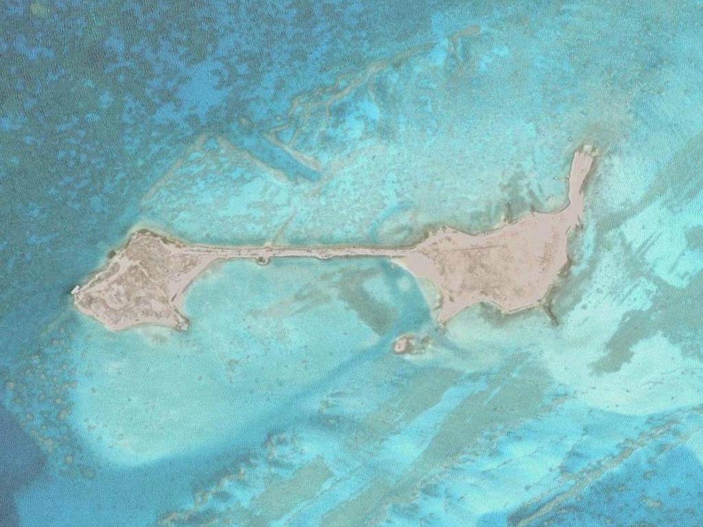Google Earth - Loran Station Johnson Island 