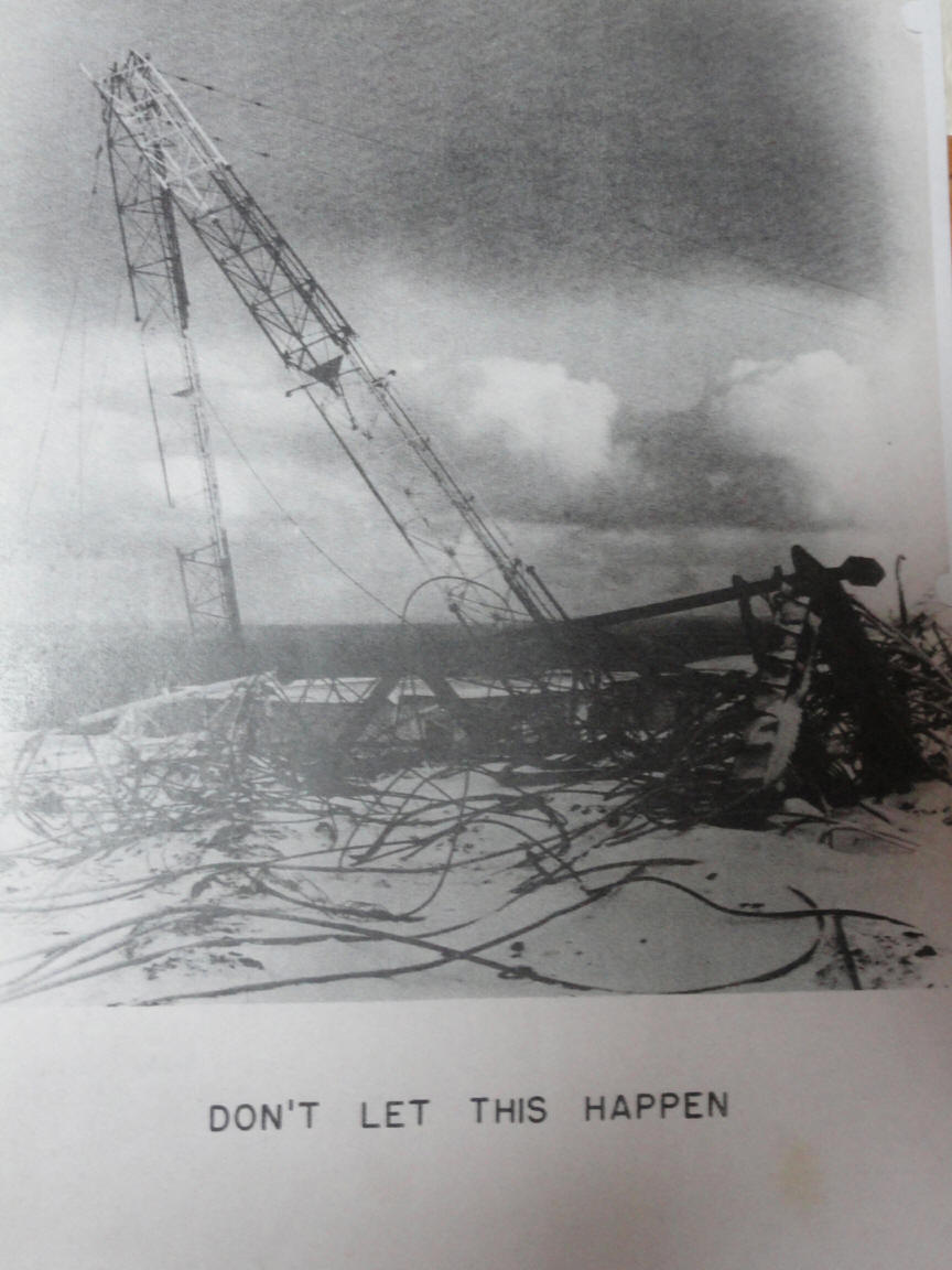 Tower collapse April 1962